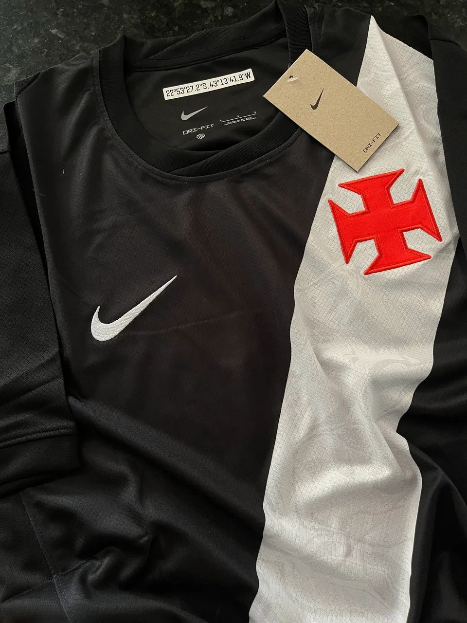 Camisa Do Vasco Nike Preta