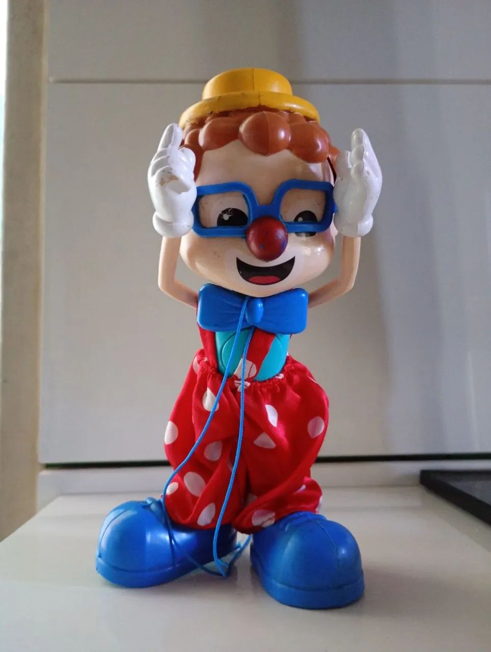 BONECO PALHAÇO SAPECA ARTICULADO 