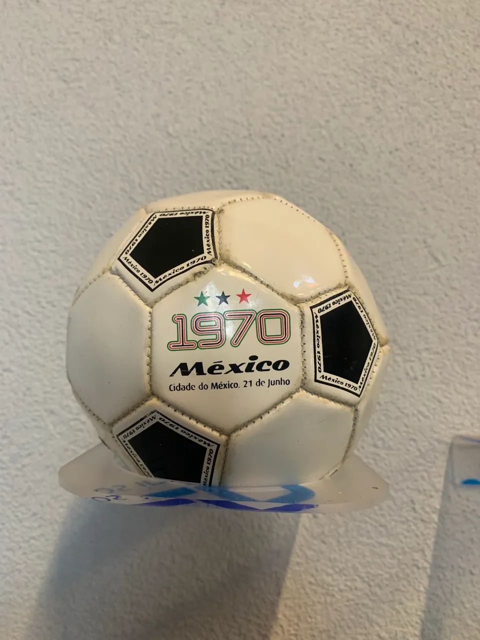 Mini bola Copa de 1970 México- raridade
