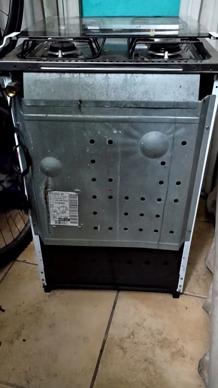 Fogão branco 4.bocas Esmaltec. - Foto 4