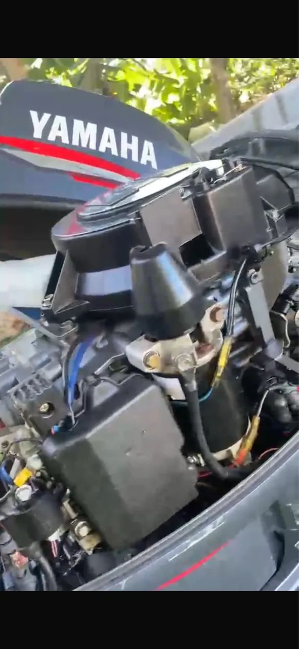 Motor de poupa Yamara 40 hp comando a distância  - Foto 2