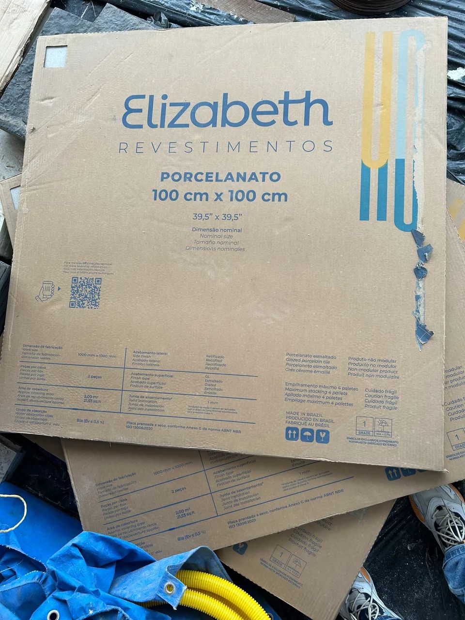 Vendo porcelanato 1x1 Elizabeth 