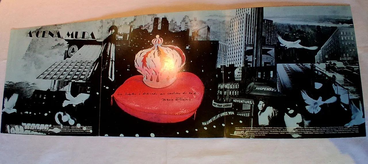 Disco de Vinil Maria Bethânia - A Cena Muda (Ao Vivo - 1974) - CDs