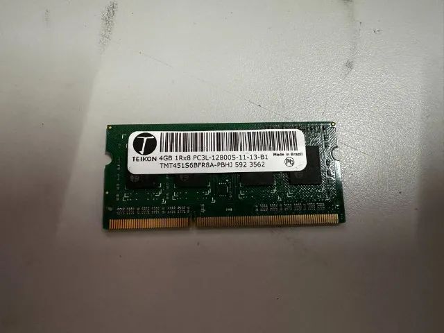 Memória Notebook DDR3L PC3 4gb