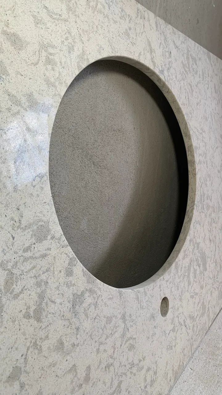 BANCADA DE PEDRA NATURAL PARA BANHEIRO 1,40 x 0,70 m | OPORTUNIDADE - Foto 3