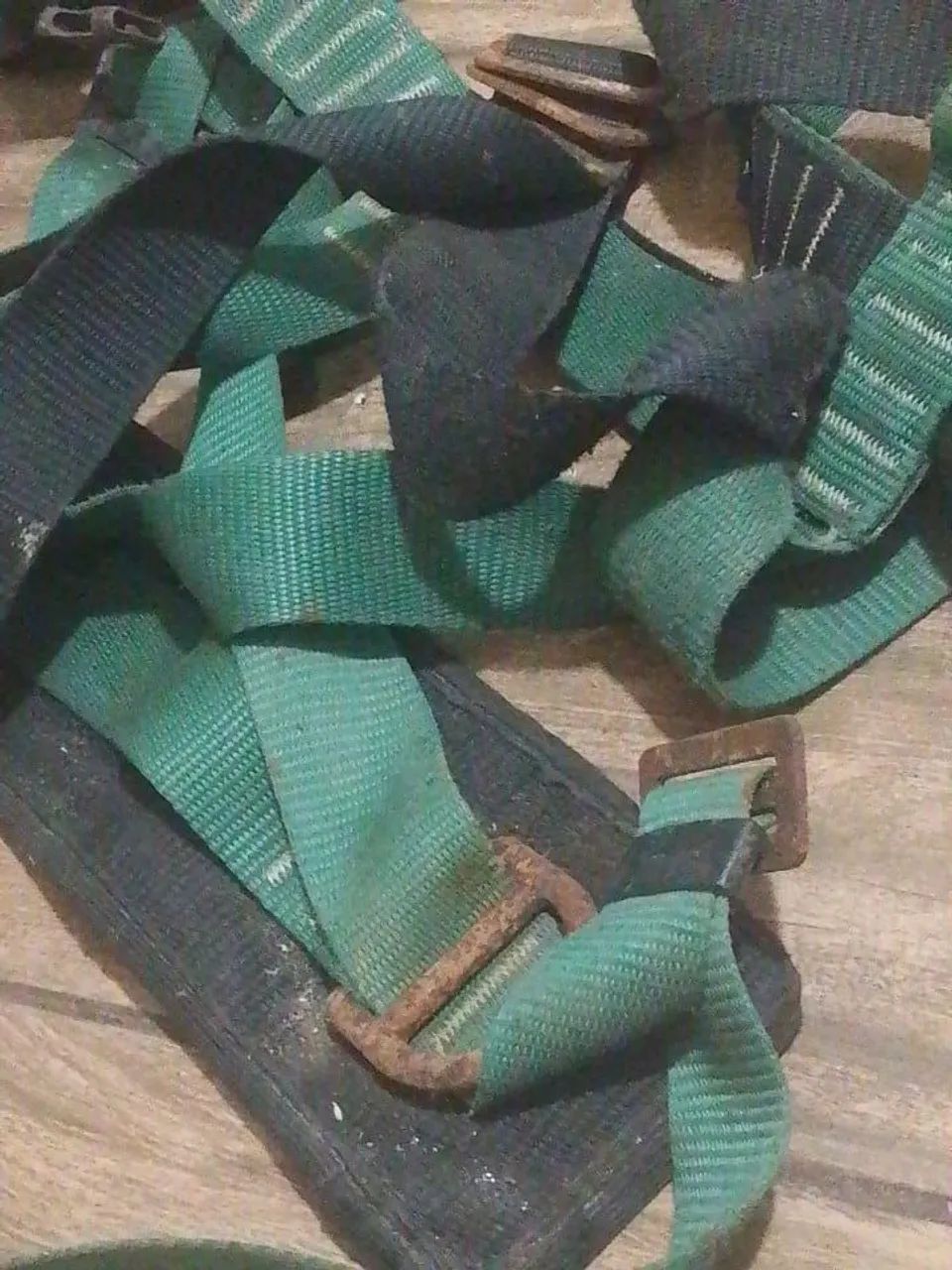 Cinto de segurança estilo paraquedista  - Foto 2