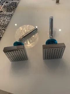 Ducha banho cor prateado cromada - Foto 2