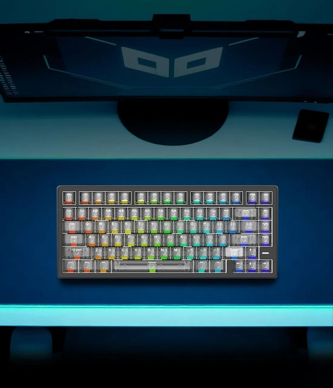 Teclado Irok Carotmas Mars75 Pro Black