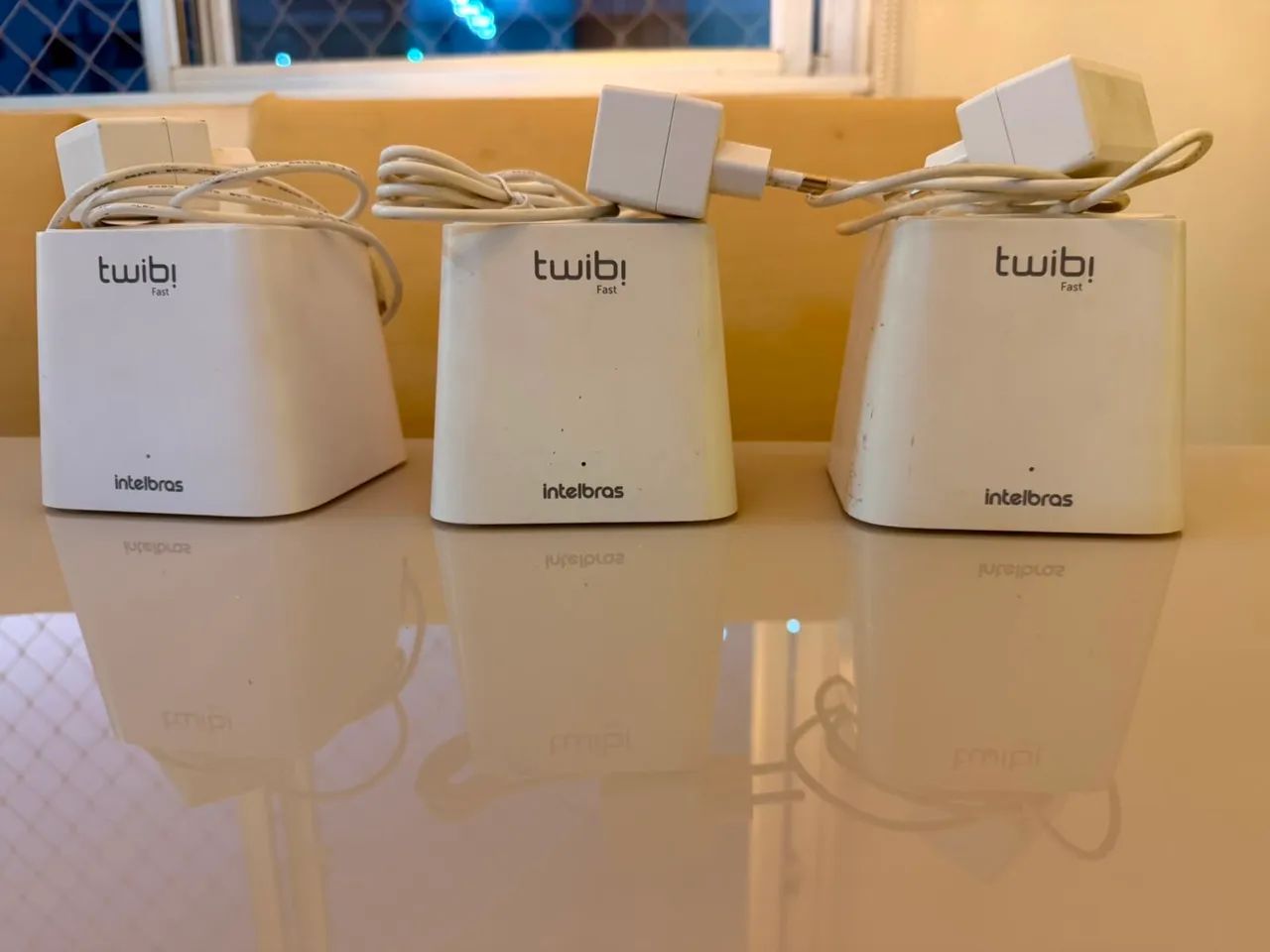 Intelbrás Twibi Fast mesh Wi-Fi - kit com 3 unidades