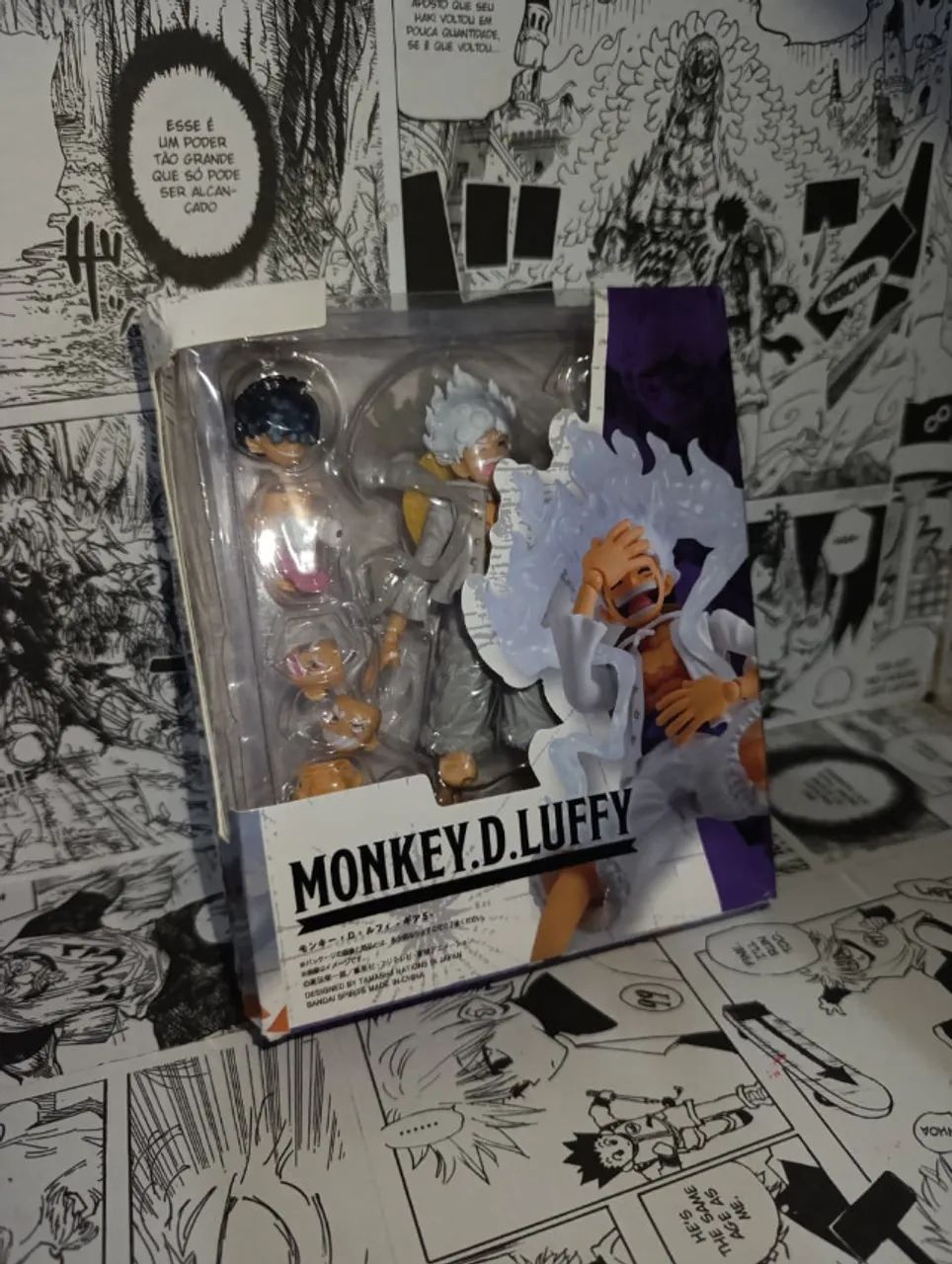Figure Luffy Gear 5 Articulado (One Piece / Nika) - Foto 2