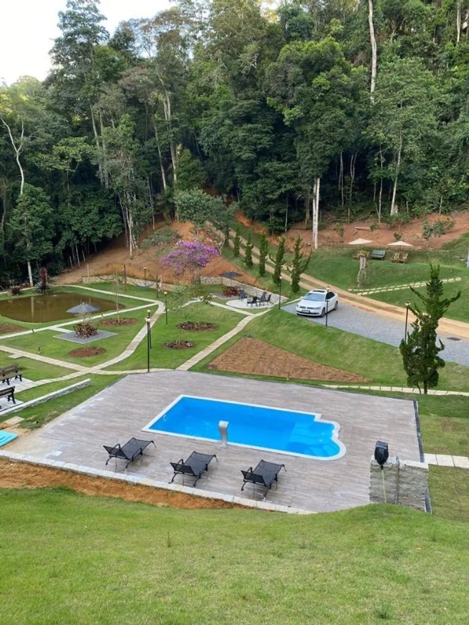 Piscina 6 Metros com Espreguiçadeiras e Hidro  - Foto 3
