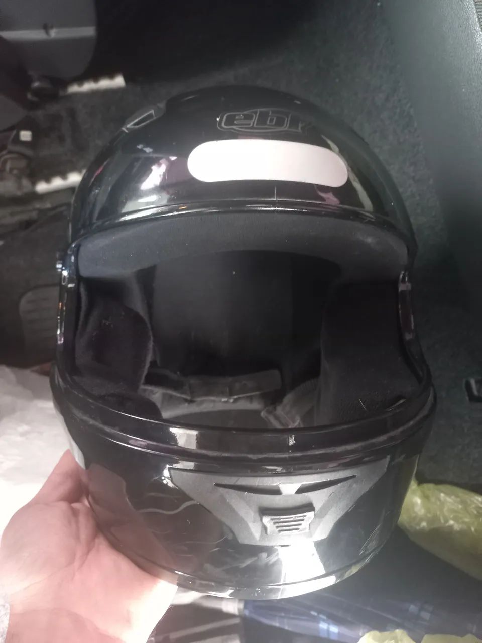 Capacete moto usado ebf