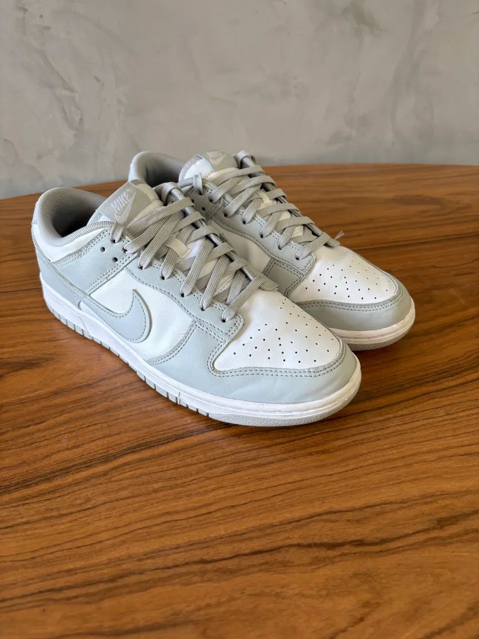 nike dunk low retro cinza - tamanho 41