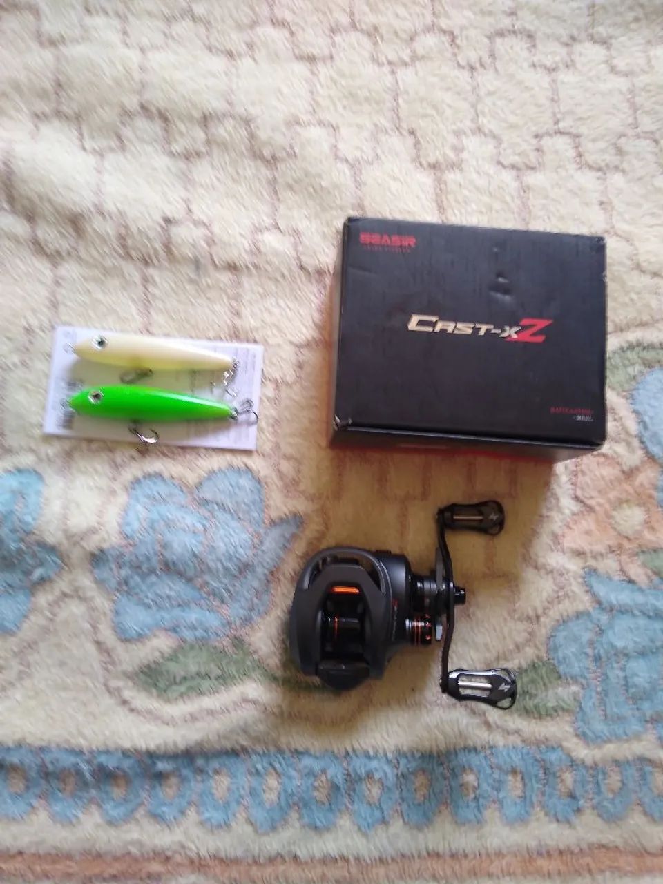 Carretilha cast X Z Manivela direita 