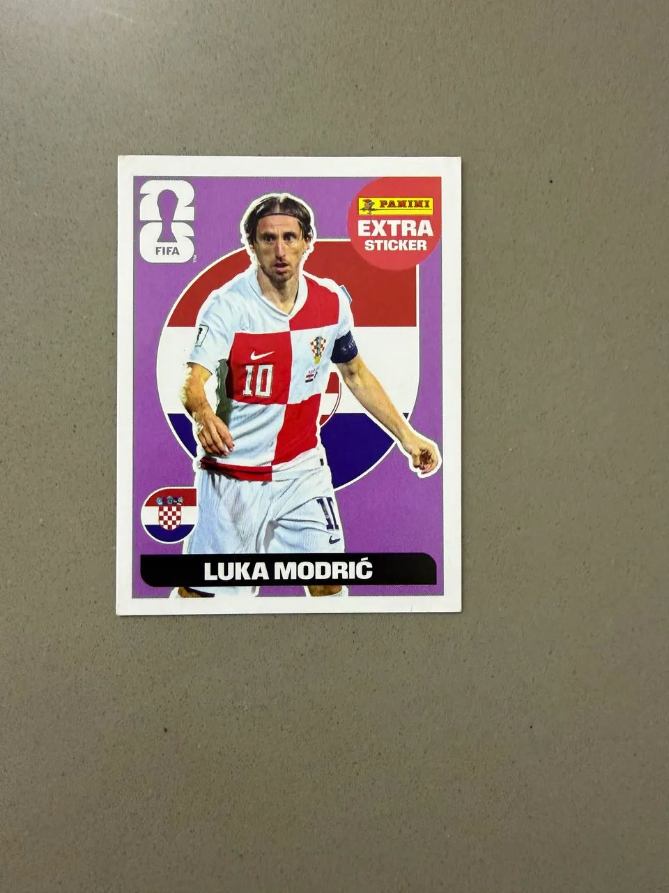 Figurinha Extra Legends Copa 2026 - Luka Modric 