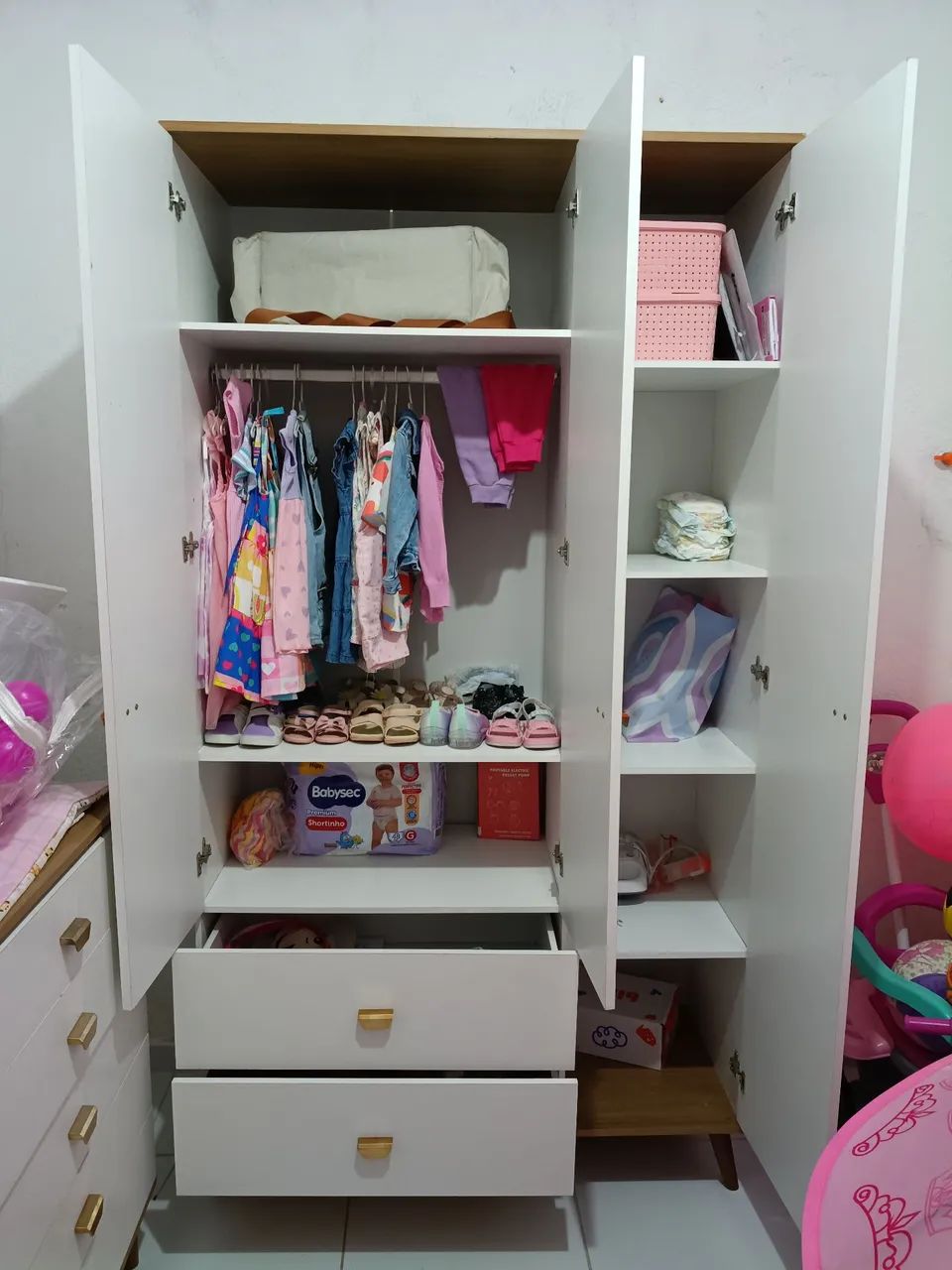 Cômoda e guarda roupa  - Foto 3