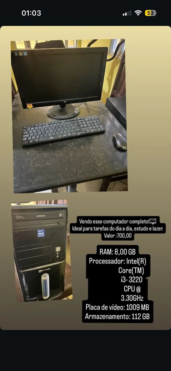 Computador completo 