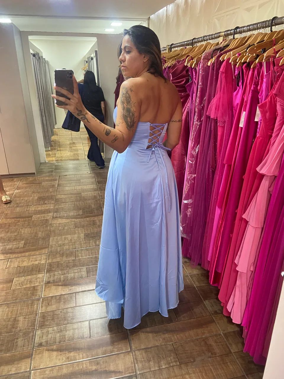 VESTIDO FESTA NUNCA USADO - Foto 2