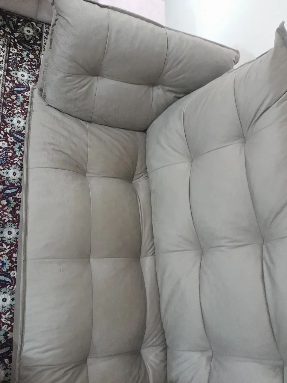 Sofá 2 lugares, pequeno, novo, lindo! - Foto 4