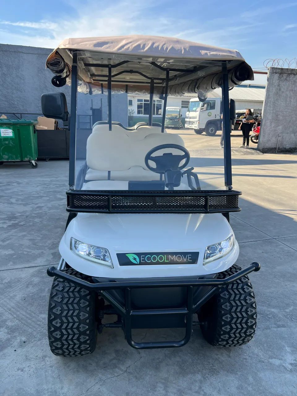 CARRO ELÉTRICO DE GOLF BIGCAR ECOOLMOVE 06 ANO 2023
