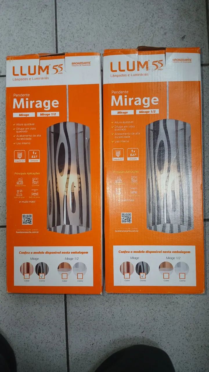 Pendentes Mirage