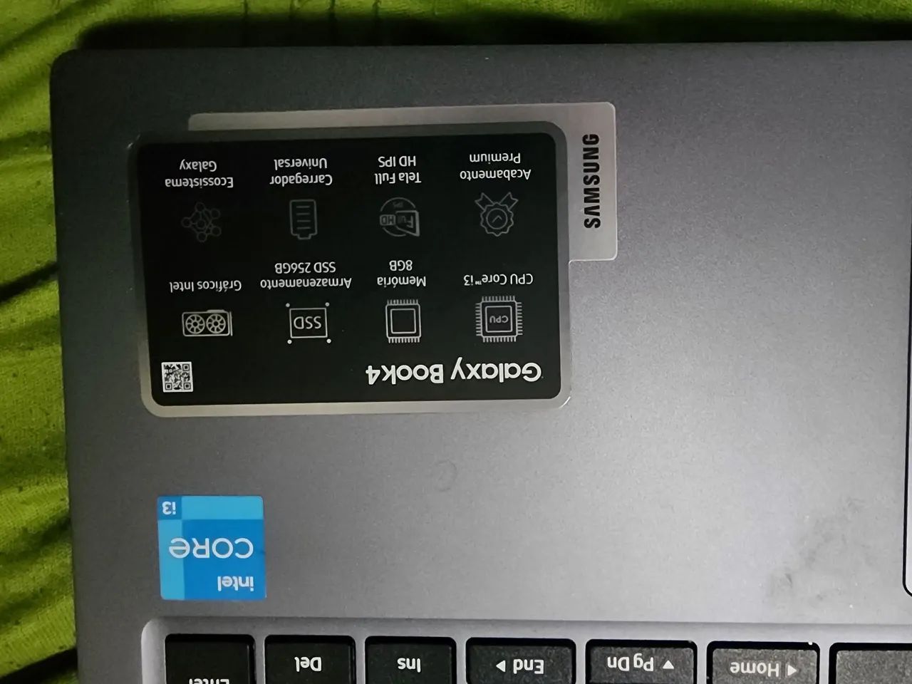 Notebook Samsung galaxy book 4
