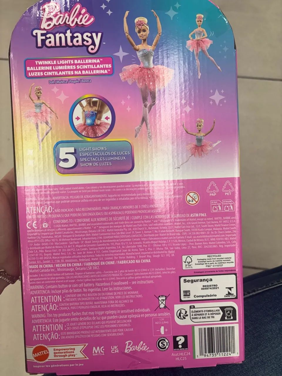 Boneca Barbie bailarina fantasy  - Foto 2
