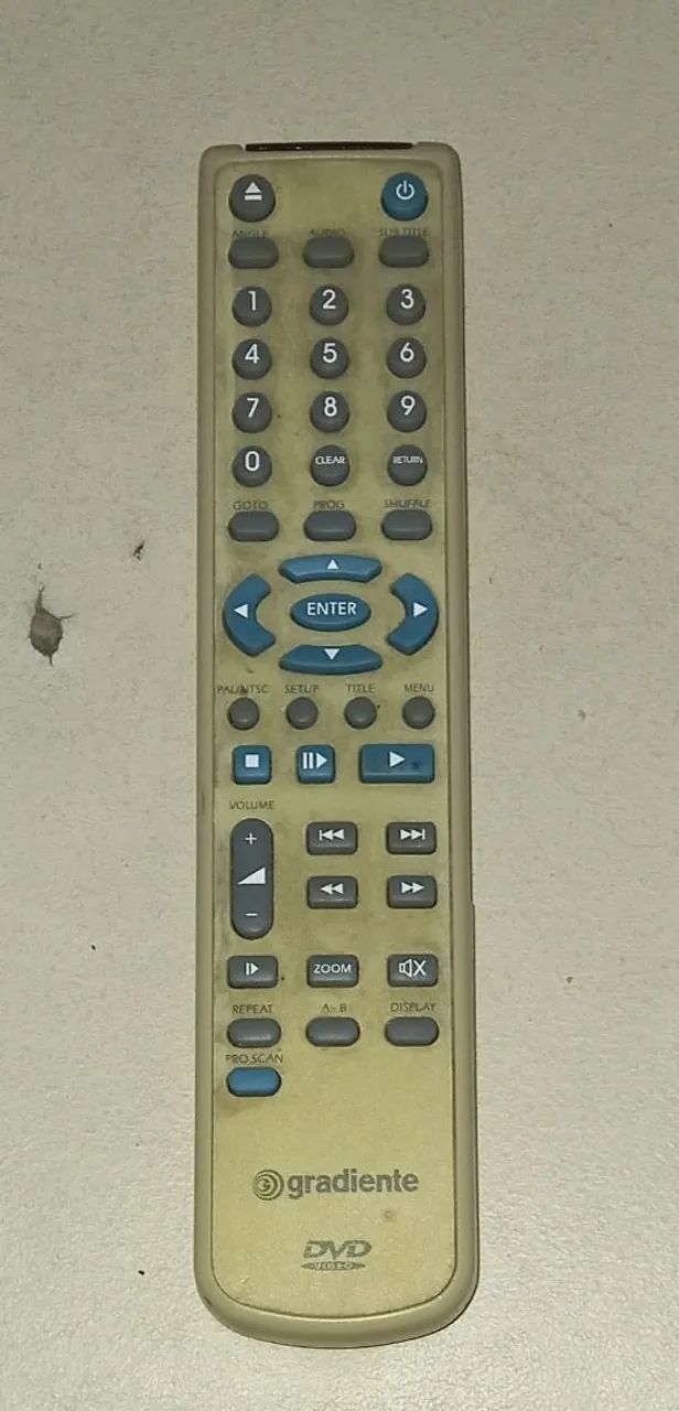 Controle remoto Gradiente 