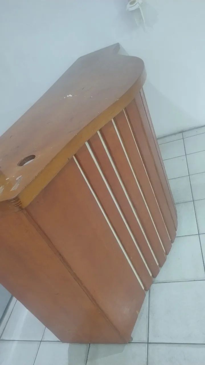 balcão para rercepção em mdf
