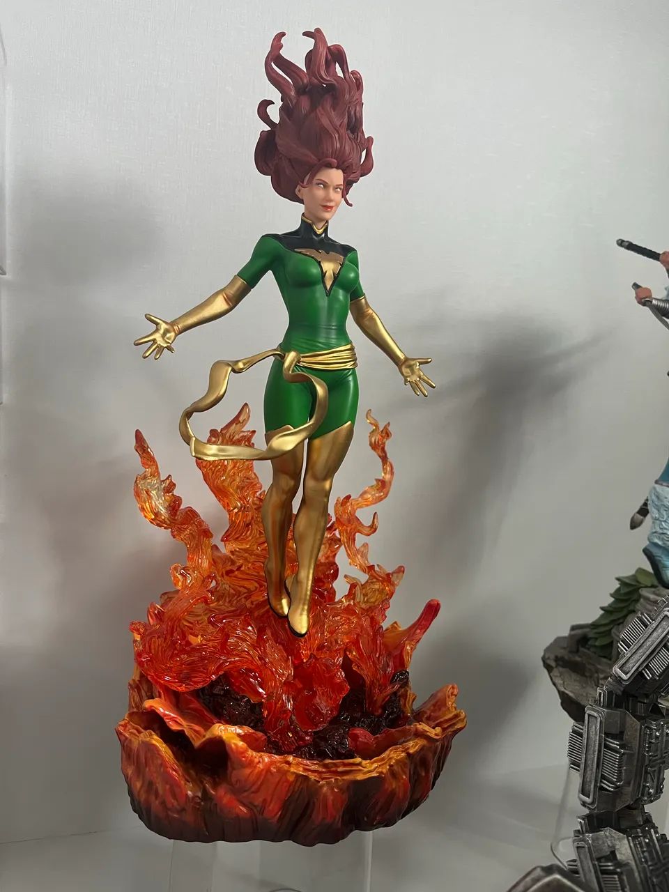 Fenix Negra - Verde - Iron Studios