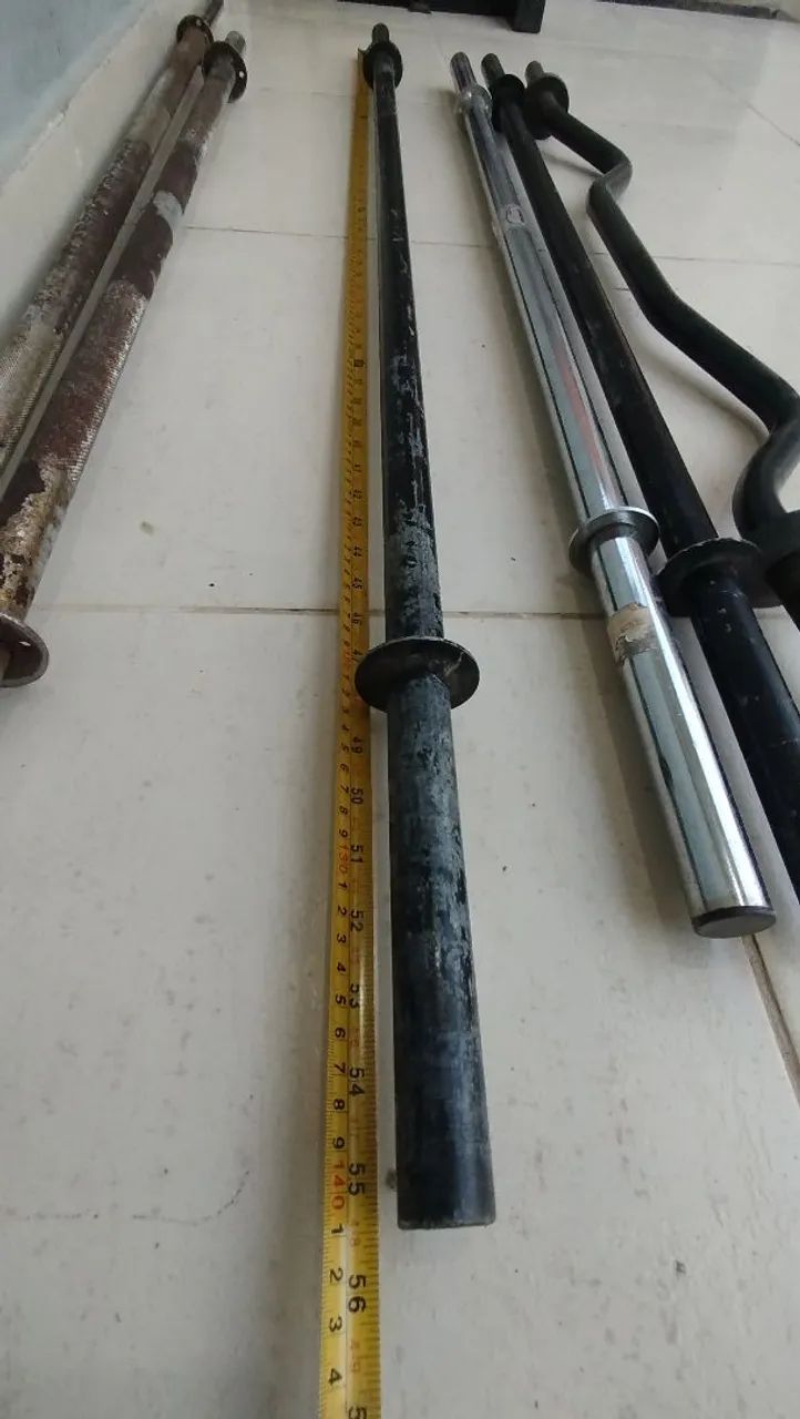 Barras musculação  - Foto 5