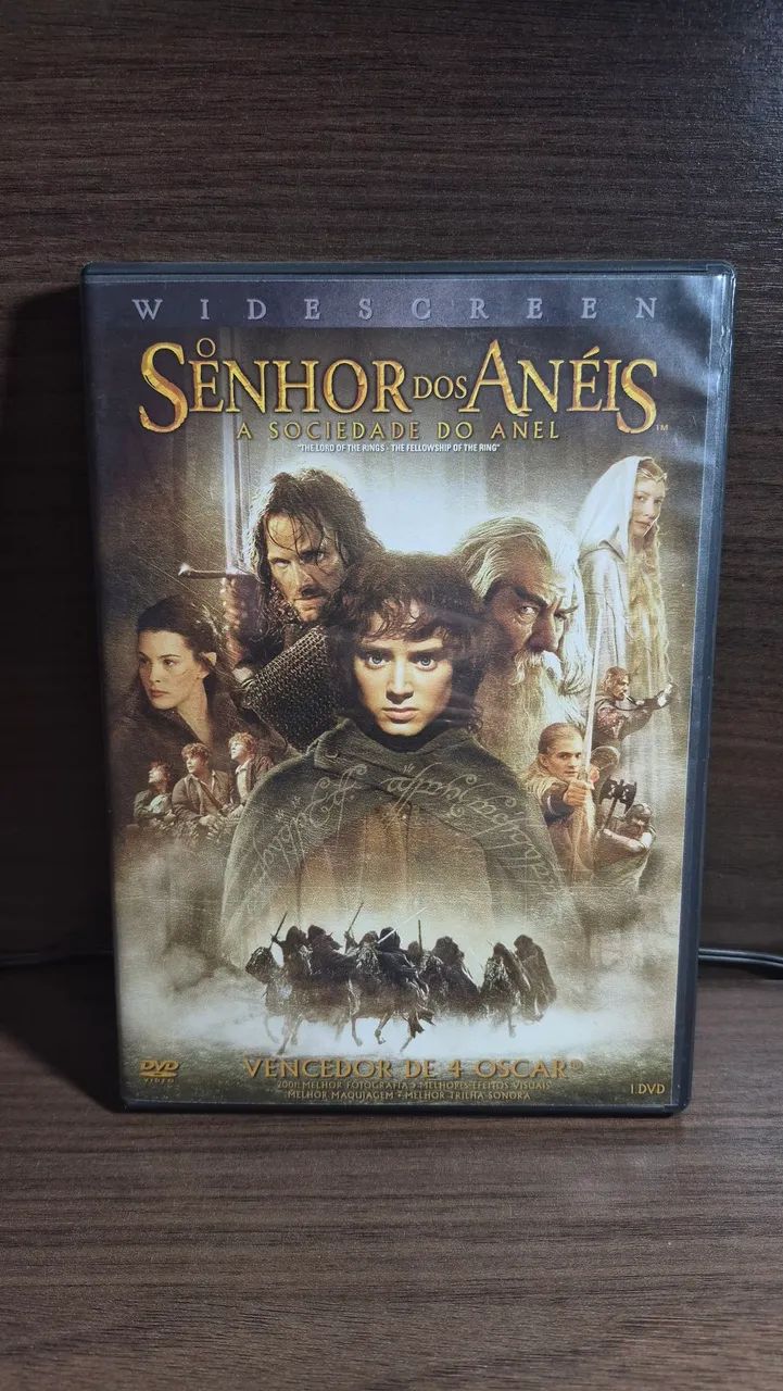 DVD o Senhor dos Anéis: A Sociedade do Anel
