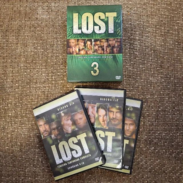 Série Lost Box DVD Completo Original 6 Temporadas - CDs, DVDs etc Série Lost Box DVD Completo Original 6 Temporadas - CDs, DVDs etc