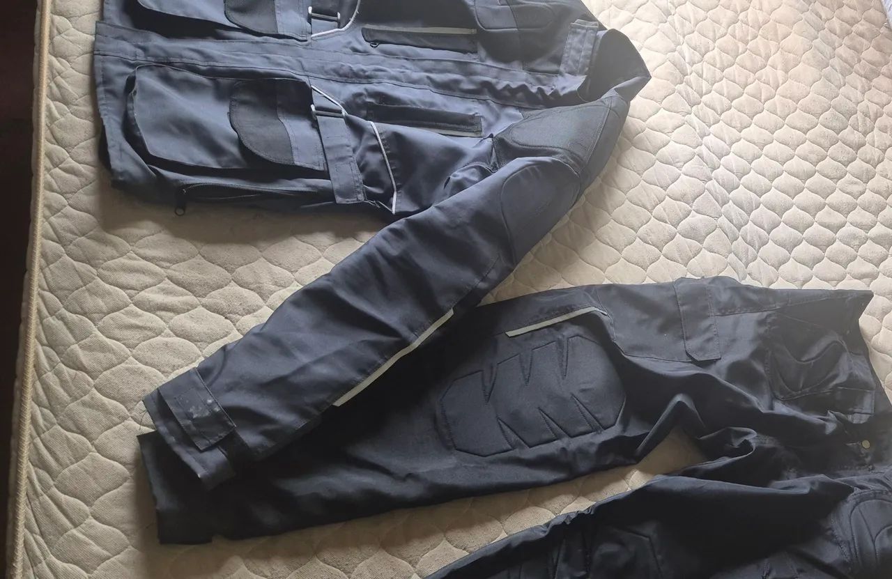 Jaqueta e calça de motociclista STJ  - Foto 3