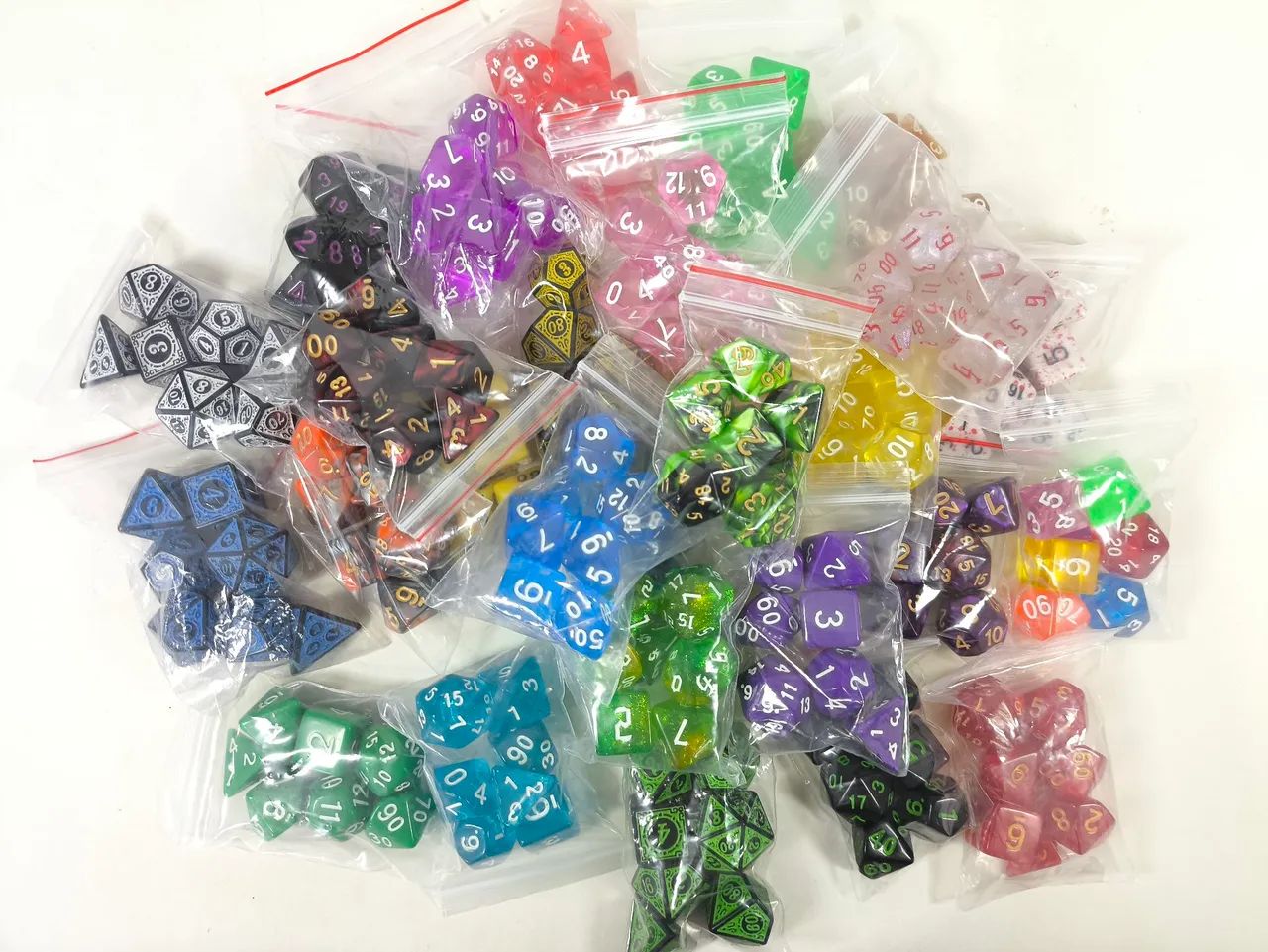 Dados RPG de mesa 