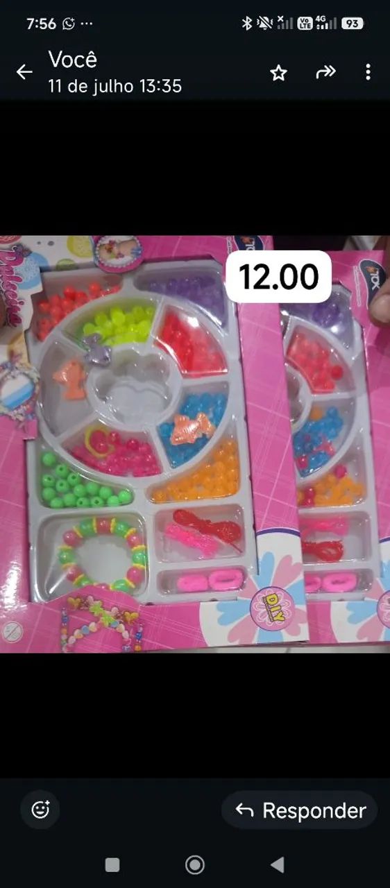 Kit p fazer pulseira completo 