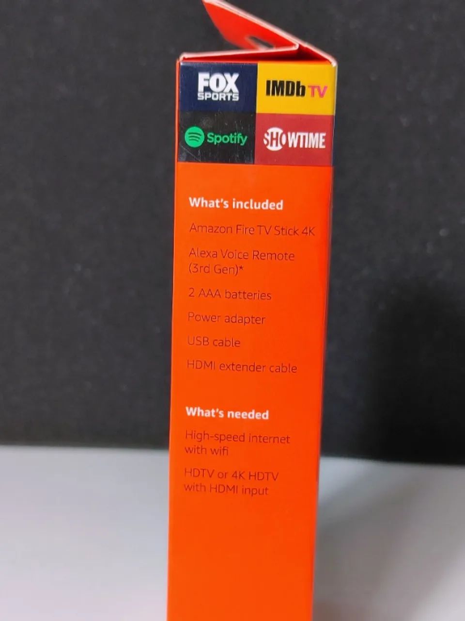 Fire TV Stick 4K 2ª Geração com Wi-Fi 6 e controle remoto por voz Alexa, pronta entrega. - Foto 4