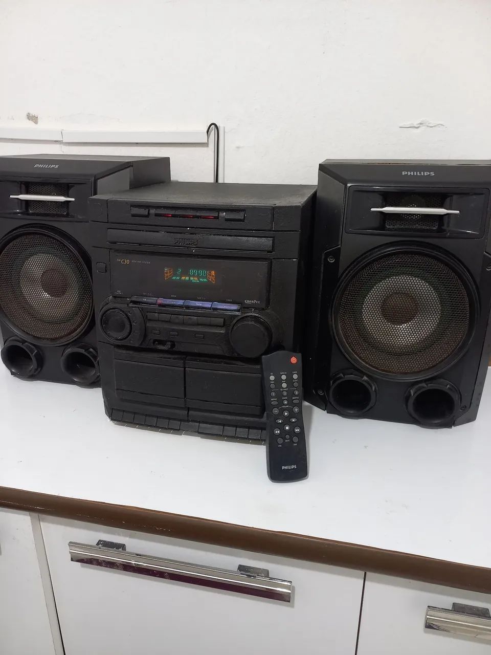 Mini System Philips Antigo 