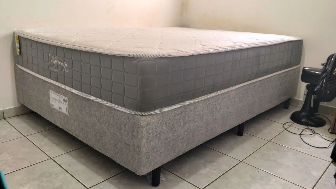 Cama Completa Differenza New Anjos Colchões  - Foto 3