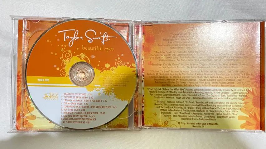 Cd Ep Taylor Swift Beautiful Eyes - 1° Lote - CDs, DVDs etc