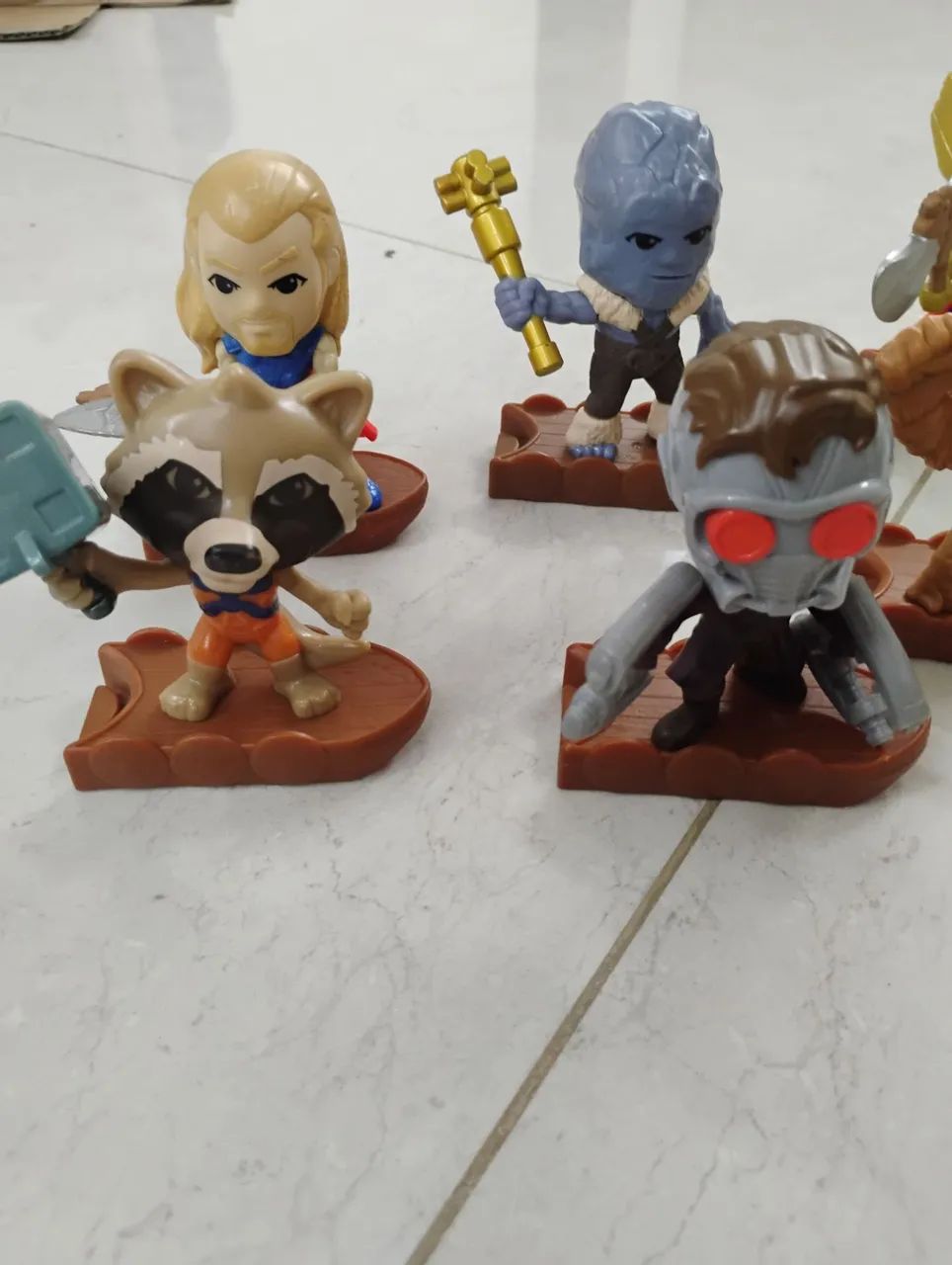 Lote de brinquedos Marvel Guardiões da galáxia  - Foto 3