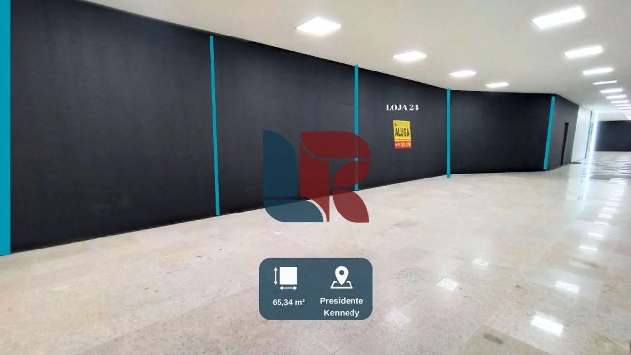 Aluga Loja de 65,34 m² 1º andar do Supermercado Cometa do Presidente Kennedy - Foto 2