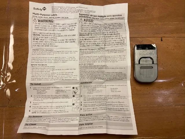 2 Travas para Gavetas e Armários - Nunca Usadas - Safety 1st - Importadas - Foto 5