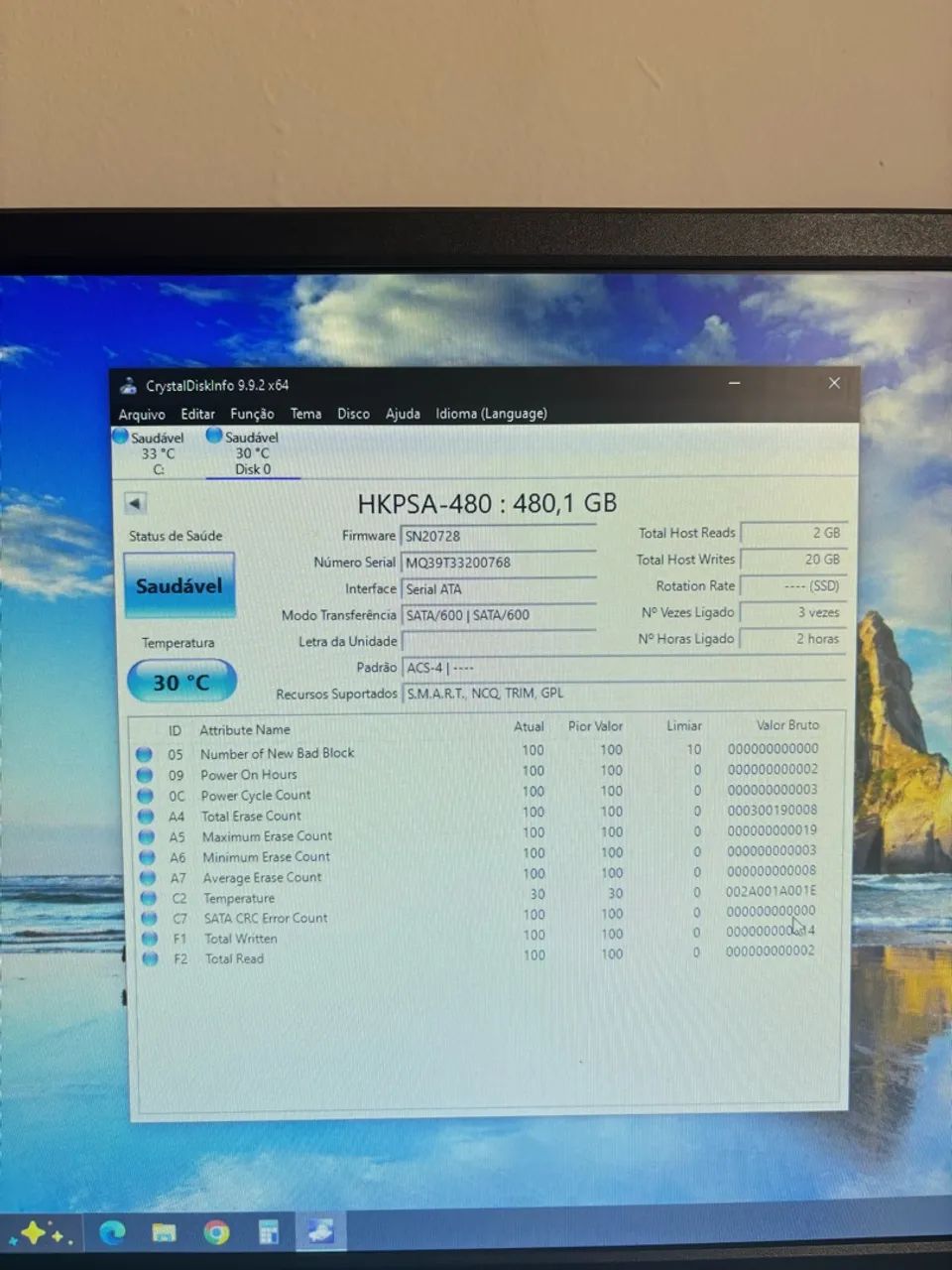 Ssd 480gb sata  - Foto 2