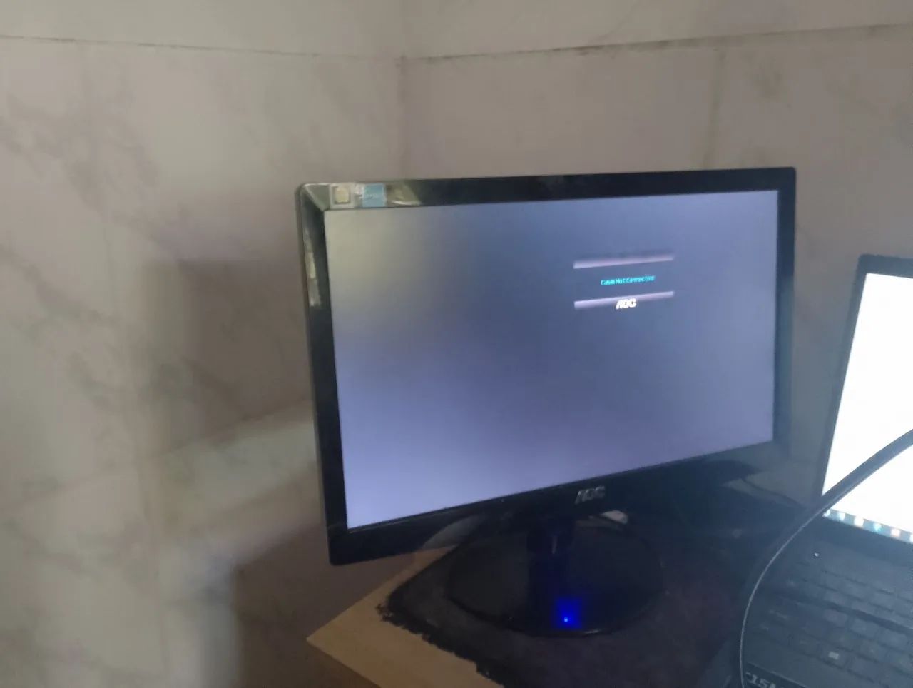 Monitor AOC e1621sw 16 Polegadas, Usado + Cabo de Força  Energia e VGA(em perfeito estado) - Foto 4