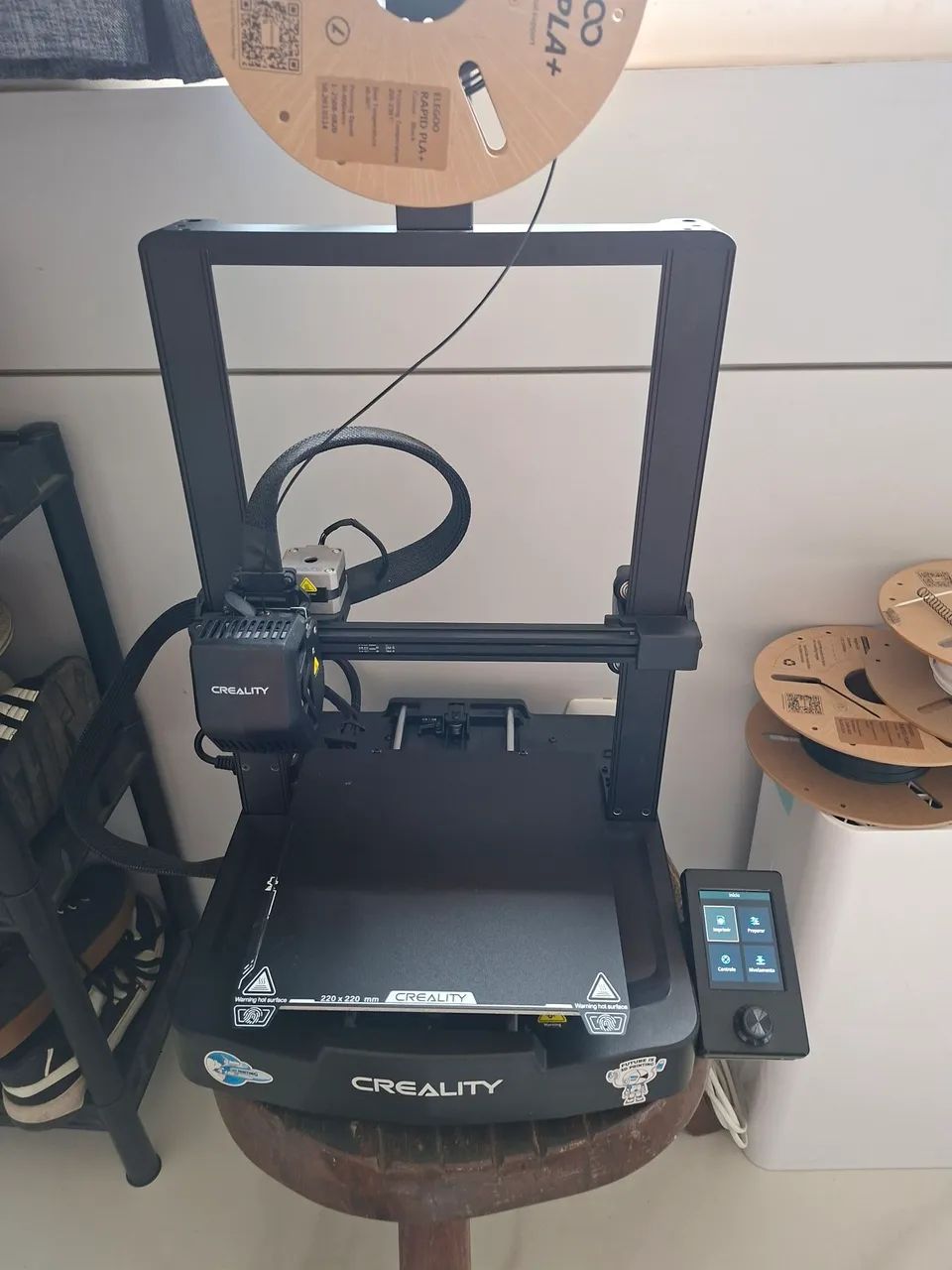 Impressora 3D Ender 3 V3 SE + 4 rolos de filamento - Foto 4