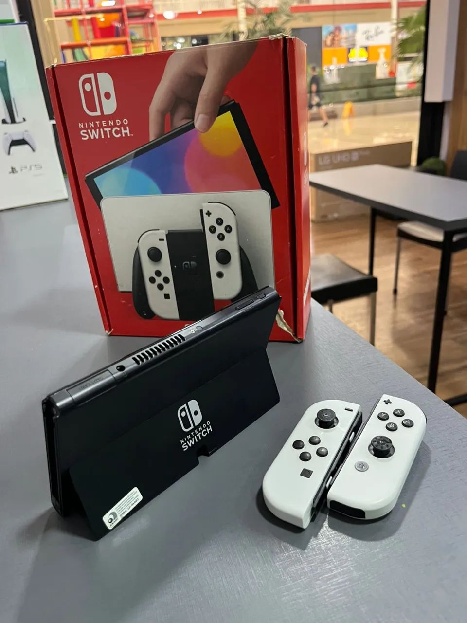 Nintendo Switch Oled na caixa com garantia - entrego 