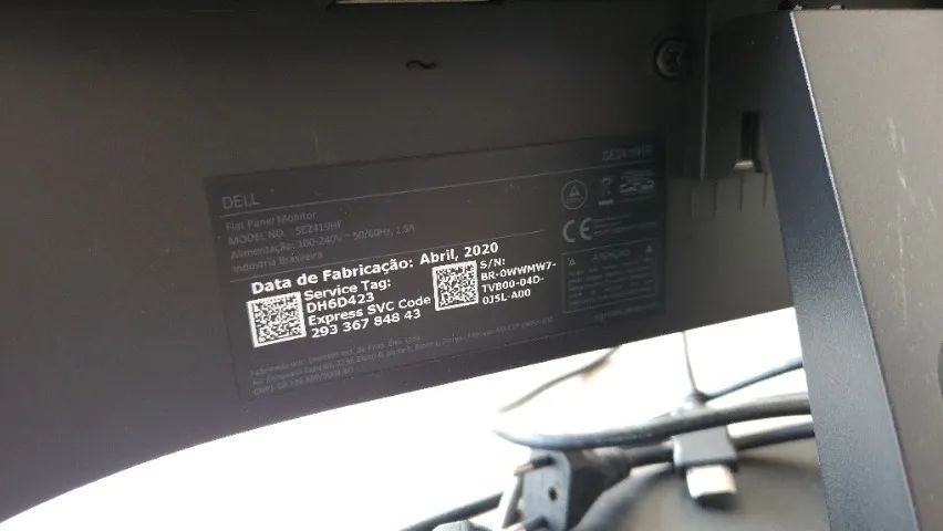 Monitor Full-hd Dell Se2419h De 24 Polegadas Usado Preto - Foto 2