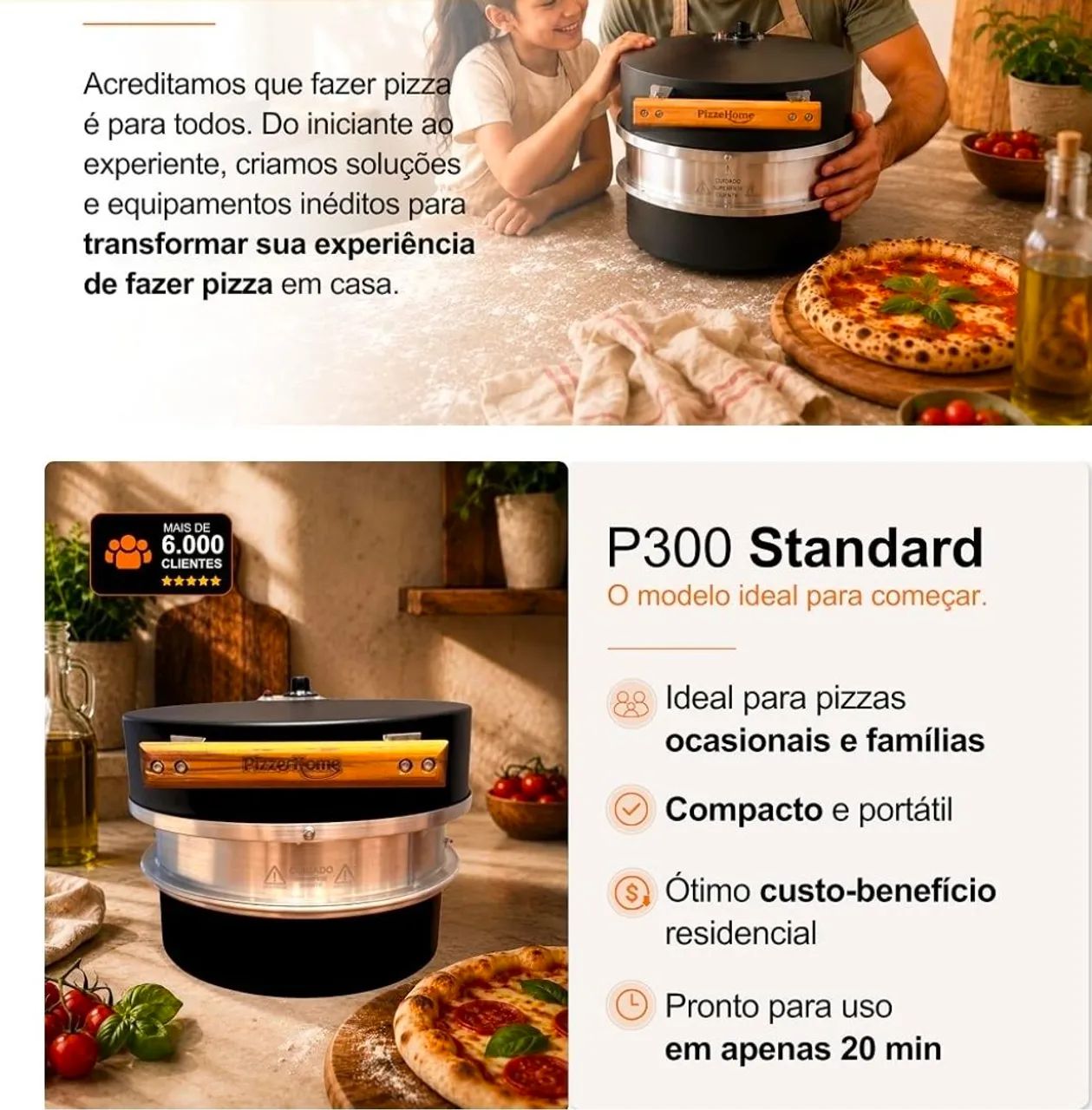 AirFryer de pizza P300 Standard  - Foto 3