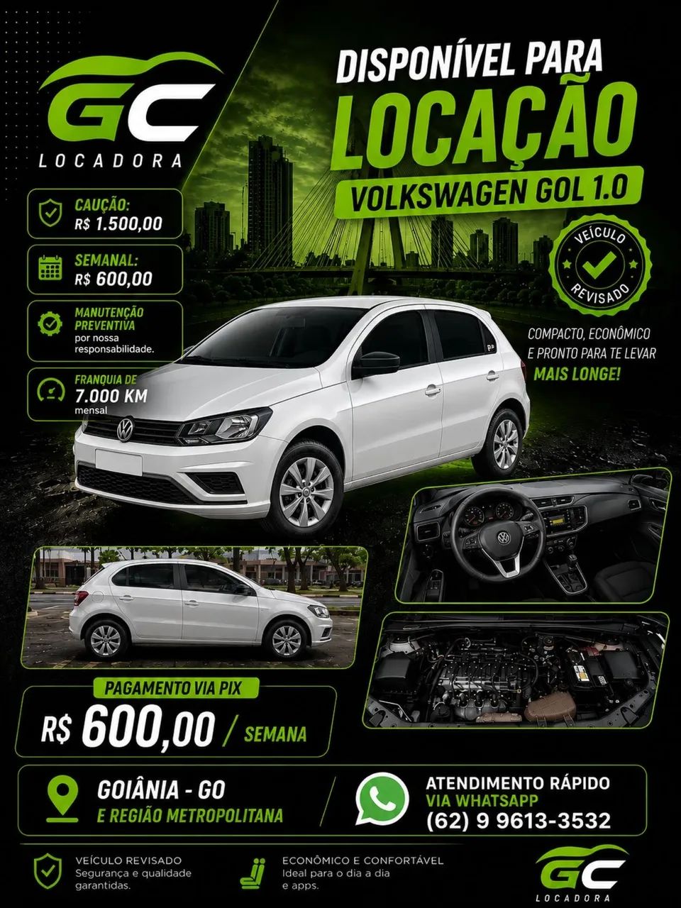 GC - Locações, Uber/99pop e Indriver - Foto 5